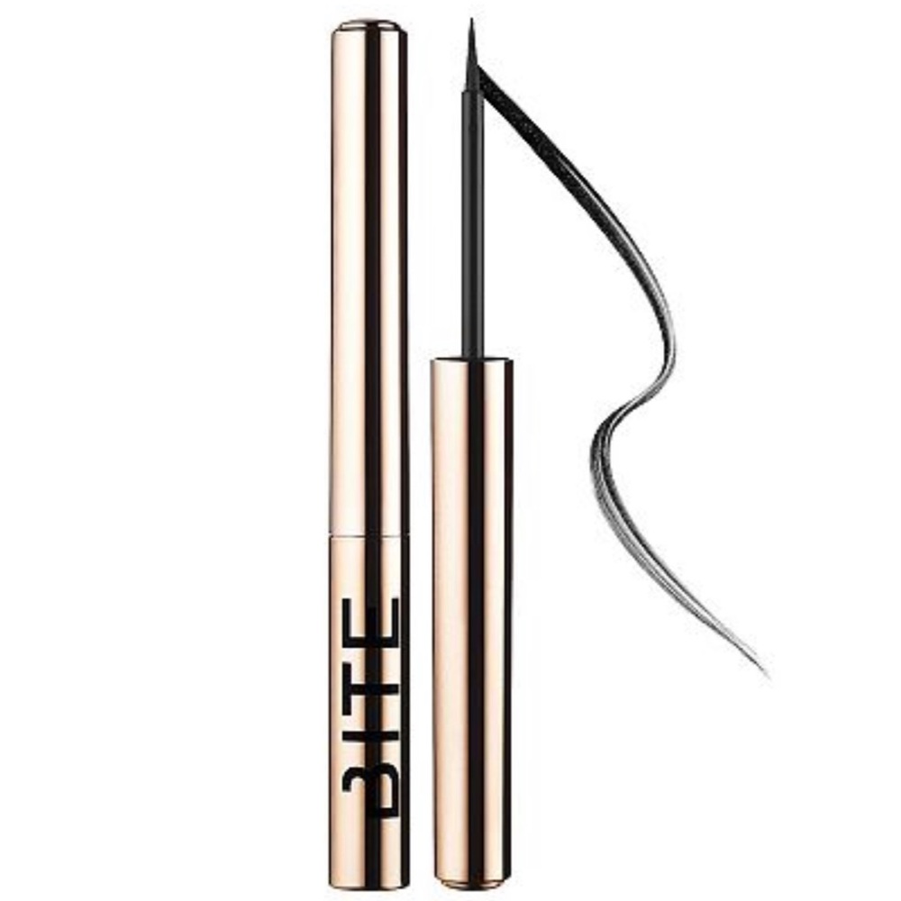 BITE Beauty Upswing Extreme Longwear Liquid Eye Liner SOLID BLACK 25ml/.08 Fl Oz